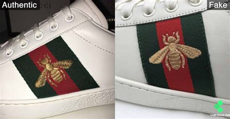 gucci bee shoes original vs fake|knock off gucci shoes.